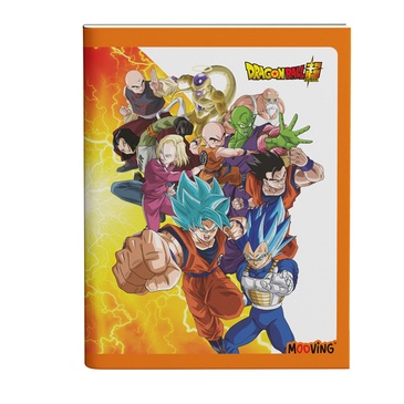 Cuaderno 16x21 Tapa Fina 48 hjs  Dragon Ball - Mooving
