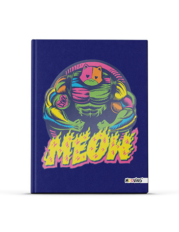 Cuaderno 16x21 Tapa Dura Cosido 48 hjs Fortnite - Mooving