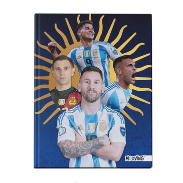 Cuaderno 16x21 Tapa Dura Cosido 48 Hjs Afa - Mooving