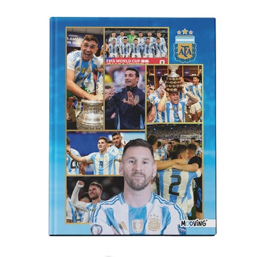 Cuaderno 16x21 Tapa Dura Cosido 48 Hjs Afa - Mooving