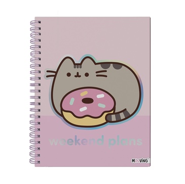 Cuaderno A4 Tapa Dura 96 Hjs. Pusheen - Mooving