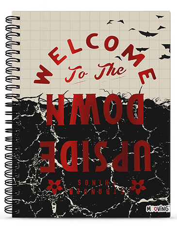 Venta por Mayor y Catalogo Cuaderno A4 Tapa Dura 96 hjs Stranger Things  Mooving