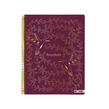 Cuaderno Universitario Rayado Boho  - Mooving
