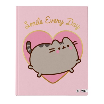 Cuaderno 19x24 cm Tapa Dura Cosido 48 Hjs. Pusheen - Mooving