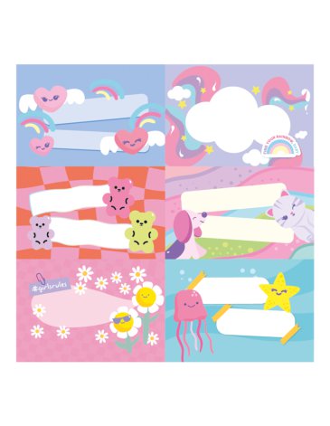 Venta por Mayor y Catalogo Etiquetas Jardin Fun Pack X2 Uni. Mooving