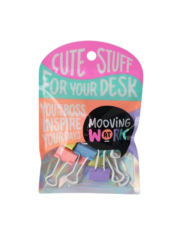 Venta por Mayor y Catalogo Binder Clips19 mm 12 Unid Mooving