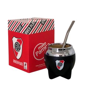 Mate Pampa Tradicional River Plate Boca Cerrada  Mate Pampa