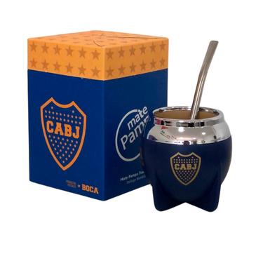 Mate Pampa Tradicional Boca Juniors Boca Cerrada  Mate Pampa