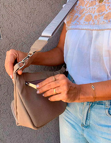 Riñonera XL Linea Canvas  - Biama Bags