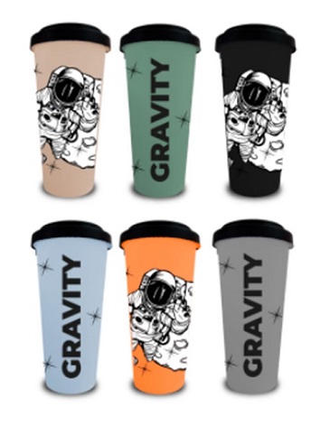Vaso Cafe Lungo Gravity 500cc - Enchúlate