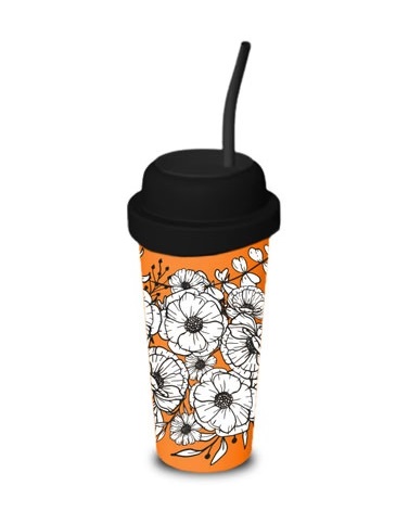 Mate Listo Flower 500cc - Enchúlate