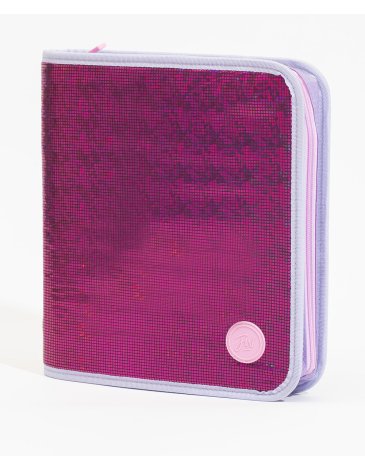Carpeta Escolar  Con Cierre 3x40  - Mundo FW