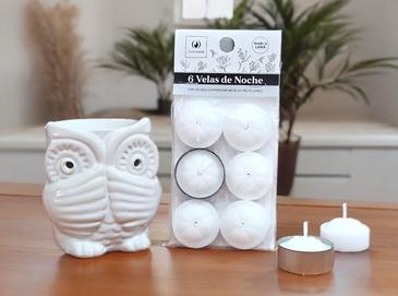 Velas De Noche x 6 Unid. Colgable Aromanza
