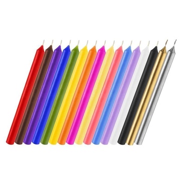 Velas Largas x 10 Unid. Surtido - Aromanza