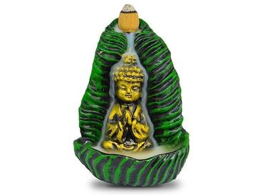 Venta por Mayor y Catalogo Porta Conos De Ceramica Buda Cascada 10 cm  Aromanza