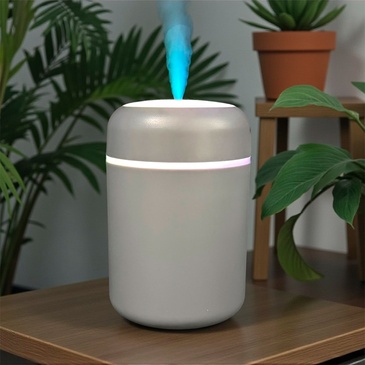 Humidificador Led Multicolor Con Filtro 300ML 11.9CM Aromanza