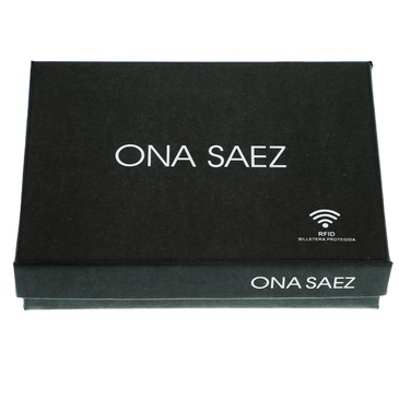 Billetera Con Volante Rfid Protect - Ona Saez