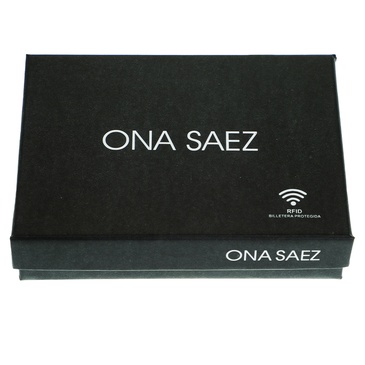 Billetera Con Volante Rfid Protect - Ona Saez