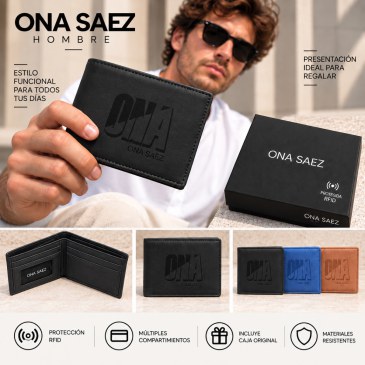 Billetera Protegida RFID  Ona Saez