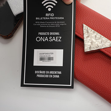 Billetera Rfid Protect - Ona Saez
