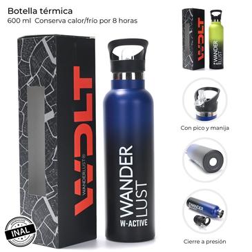 Botella Termica 600ml Wanderlust