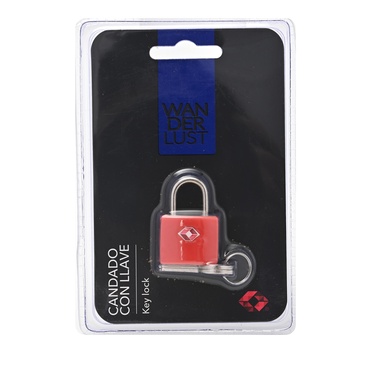Candado Con Llave TSA - Wanderlust