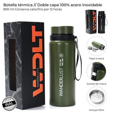 Botella Termica 800ml Wanderlust