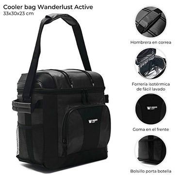 Cooler Bag Con Correa Larga - Wanderlust