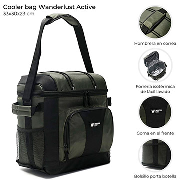 Cooler Bag Con Correa Larga - Wanderlust