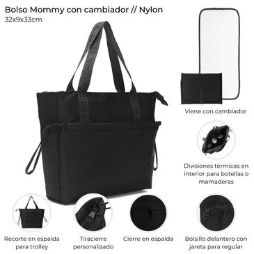 Bolso Maternal Con Cambiador  Skora