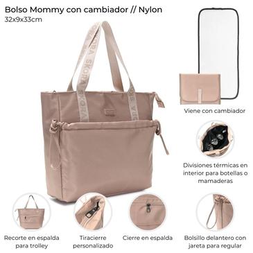 Bolso Maternal Con Cambiador  Skora