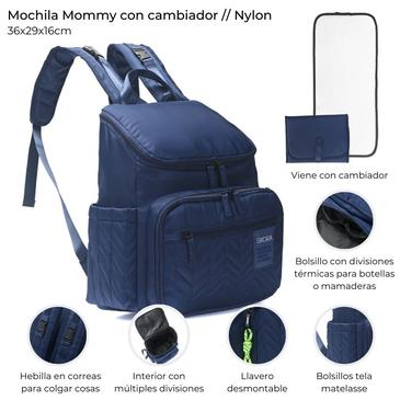 Mochila Maternal Con Cambiador  - Skora