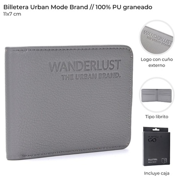 Billetera Urban  Wanderlust