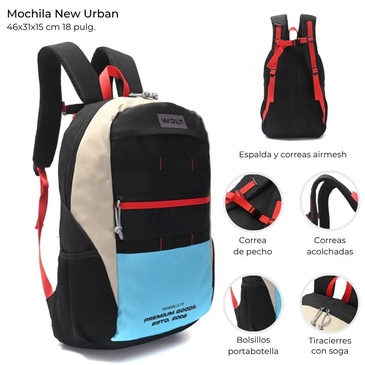 Mochila New Urban 18 