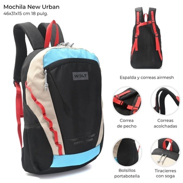 Mochila New Urban 18 