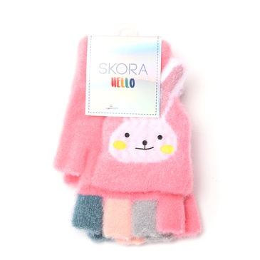 Guante Con Dibujo y Tapita  Infantil  - Skora