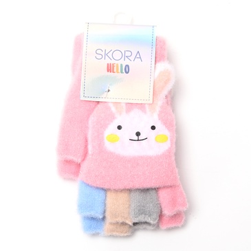 Guante Con Dibujo y Tapita  Infantil  - Skora