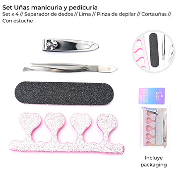 Set Uñas Manicura y Pedicuria  - Skora