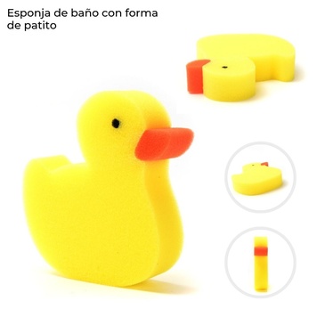 Esponja De Baño Forma De Patito  Skora