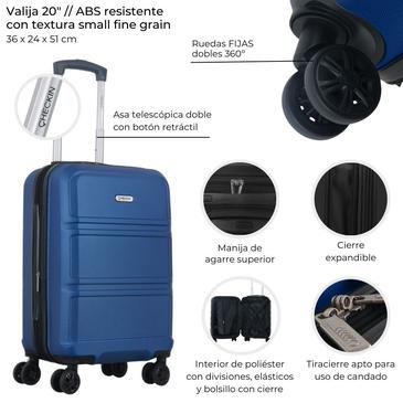 Venta por Mayor y Catalogo Valija Carry On 20 