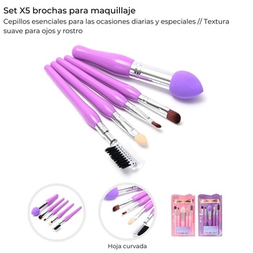 Set Brocha x5 Unid. Skora