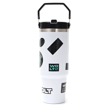 Vaso Termico Con Pico 900ml  Incluye Stickers - Wanderlust