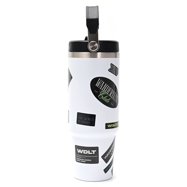 Vaso Termico Con Pico 900ml  Incluye Stickers - Wanderlust