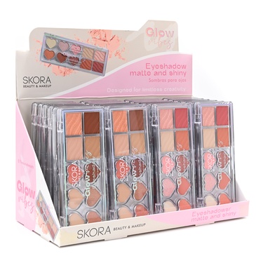 Sombras Para Ojos Combinadas x 10 Tonos - Skora