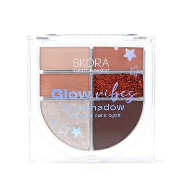 Sombras Para Ojos Combinadas x 6 Tonos - Skora
