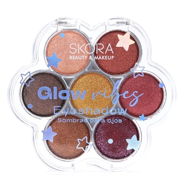 Sombras Para Ojos Flor Combinadas x 6 Tonos - Skora