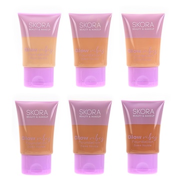 Base De Maquillaje Fluida En Pomo - Skora