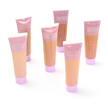 Base De Maquilaje Fluida En Pomo - Skora