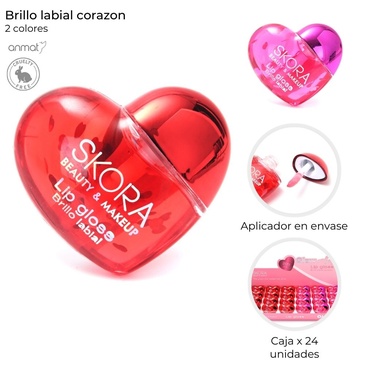 Brillo Labial Corazon  Skora