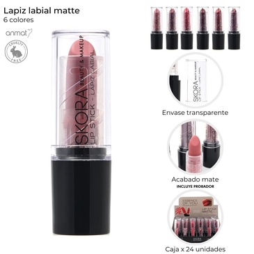 Lapiz Labial Matte  Skora